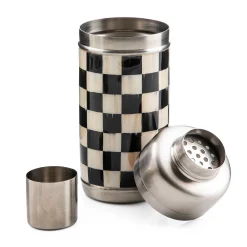MacKenzie-Childs 3260 Cocktail Shaker - Courtly Check* Outdoor Entertaining