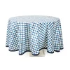 MacKenzie-Childs 90" Round Royal Check Tablecloth* Kitchen & Table Linens