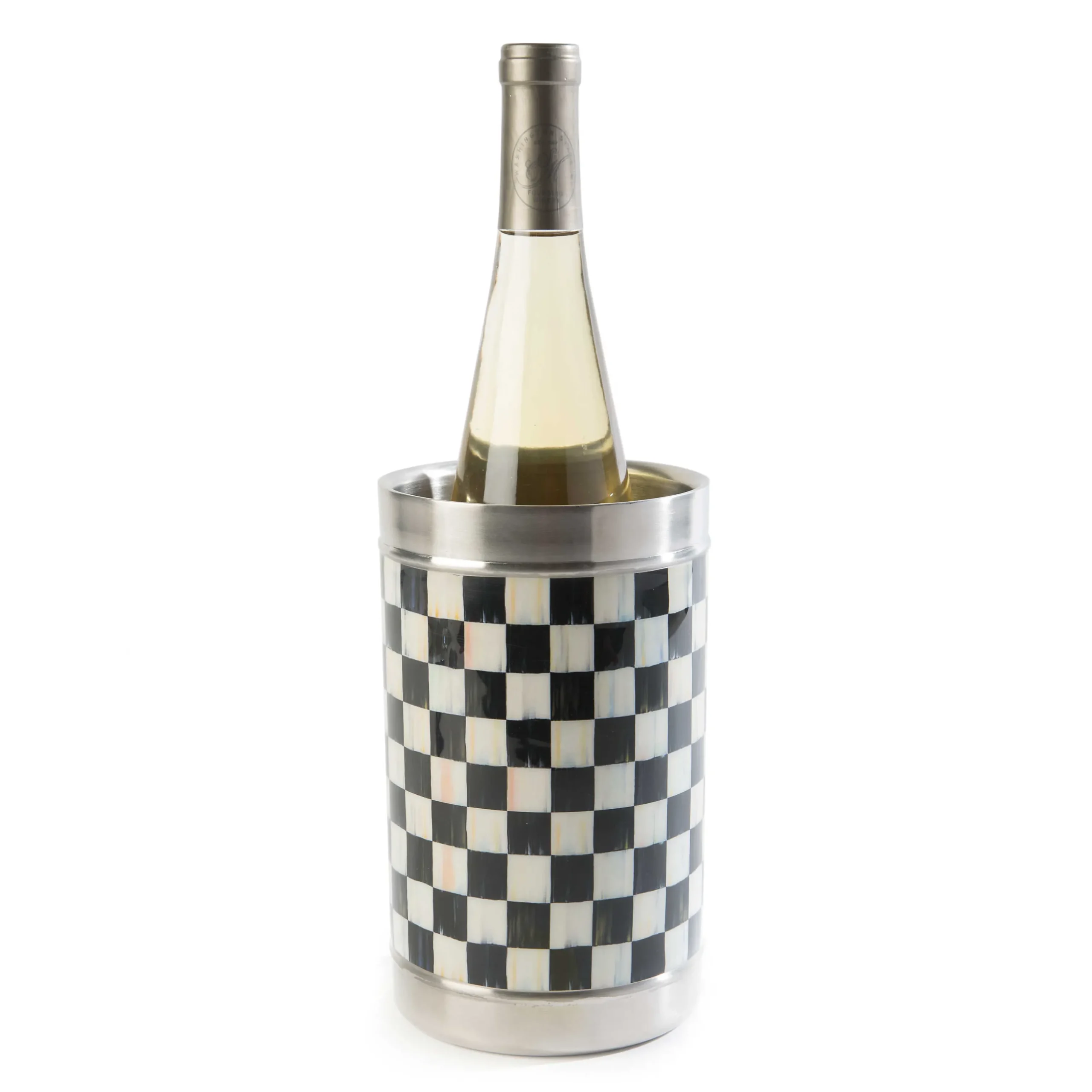 MacKenzie-Childs 3260 Wine Cooler - Courtly Check* Outdoor Entertaining