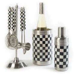 MacKenzie-Childs 3260 Wine Cooler - Courtly Check* Outdoor Entertaining