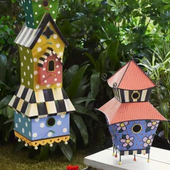 MacKenzie-Childs Avant Garden Birdhouse* Outdoor Decor