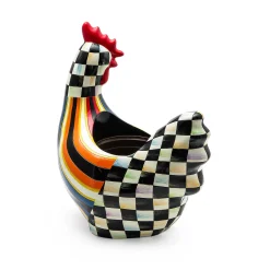 MacKenzie-Childs Avant Garden Chicken Planter - Stripe* Pots & Planters