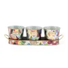 MacKenzie-Childs Avant Garden Herb Pots - Set Of 3* Pots & Planters