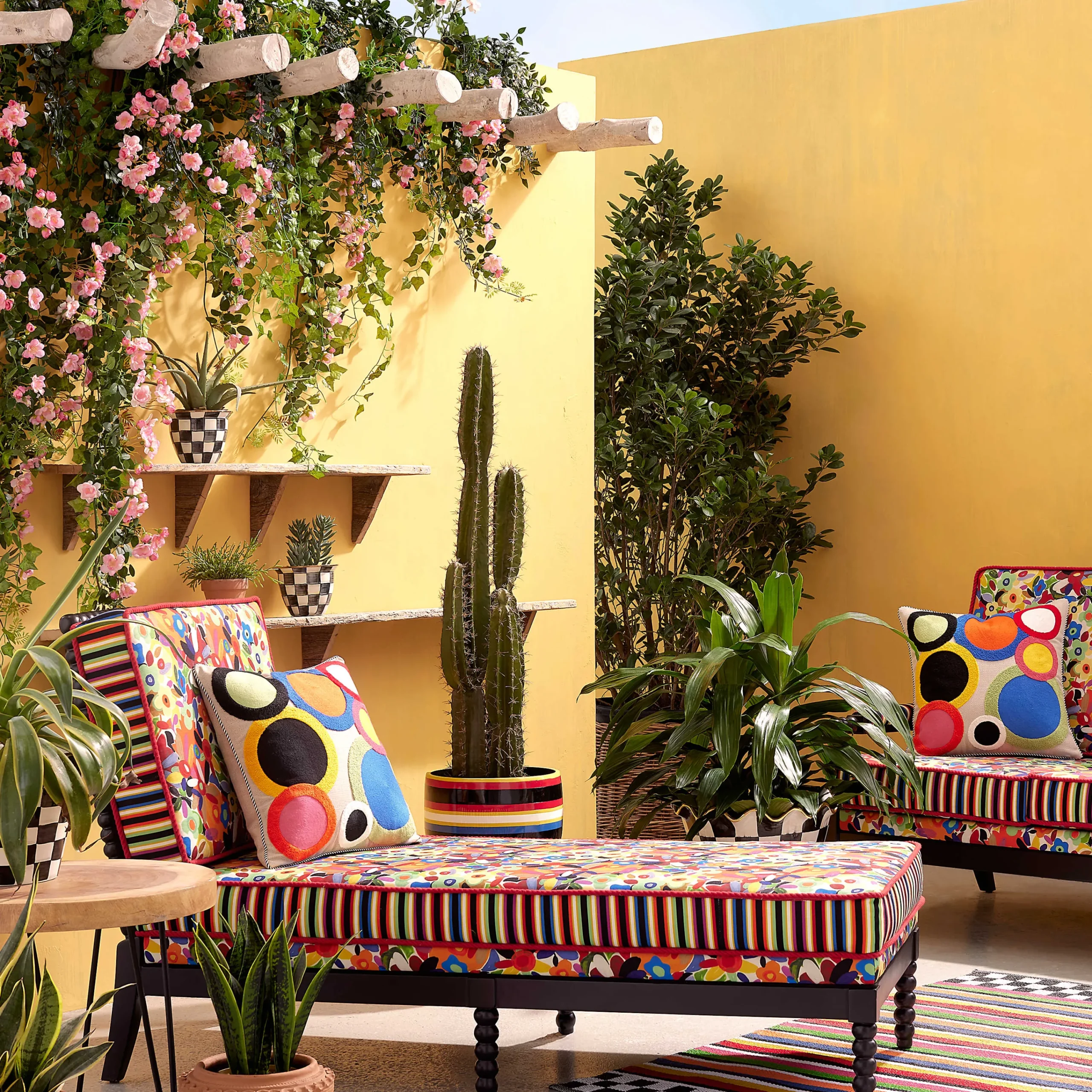 MacKenzie-Childs Avant Garden Outdoor Loveseat* Outdoor Furniture