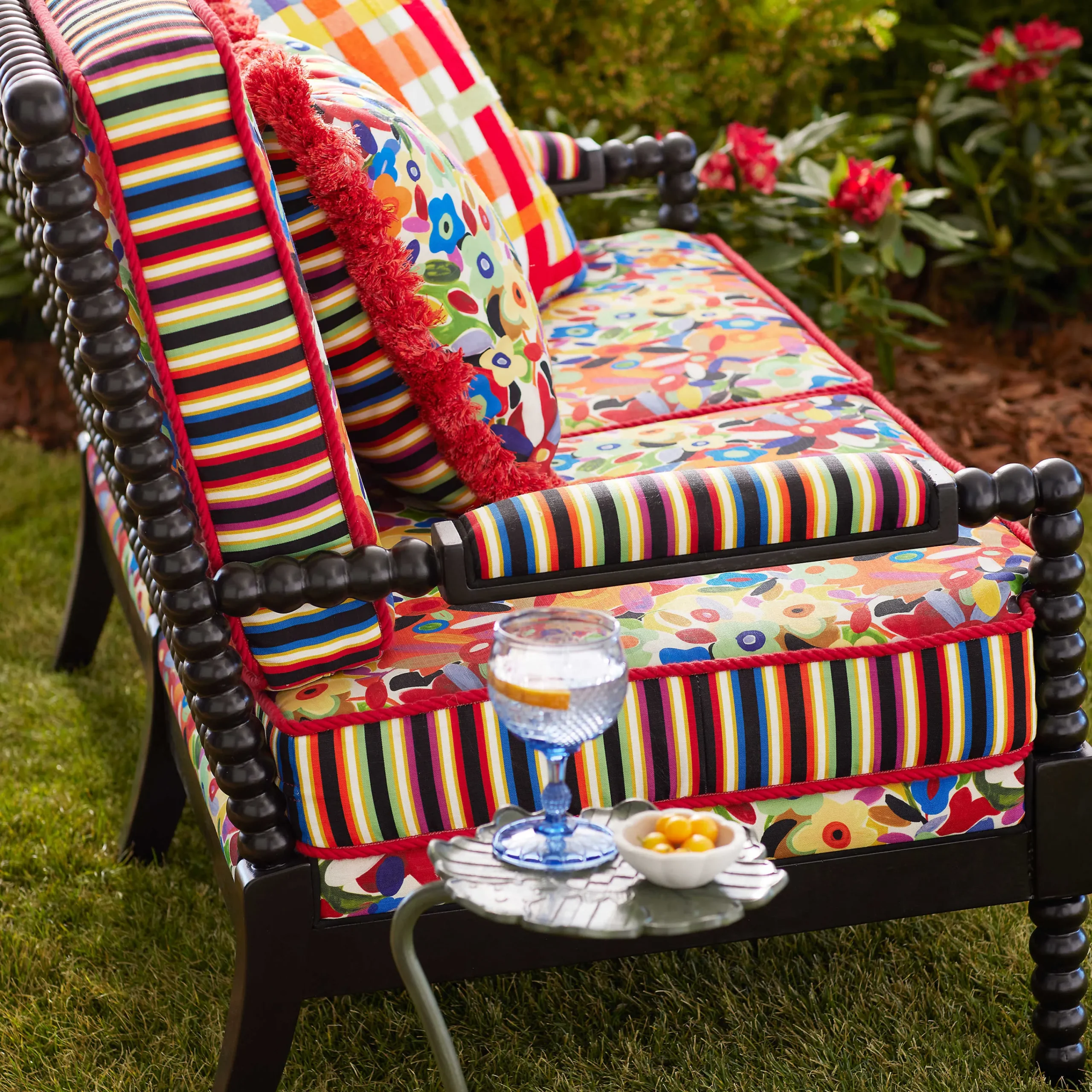 MacKenzie-Childs Avant Garden Outdoor Loveseat* Outdoor Furniture