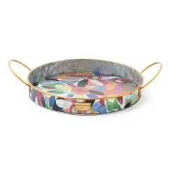 MacKenzie-Childs Avant Garden Serving Trays - Set Of 2* Outdoor Entertaining