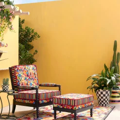 MacKenzie-Childs Avant Garden Striped Planter - Large* Pots & Planters