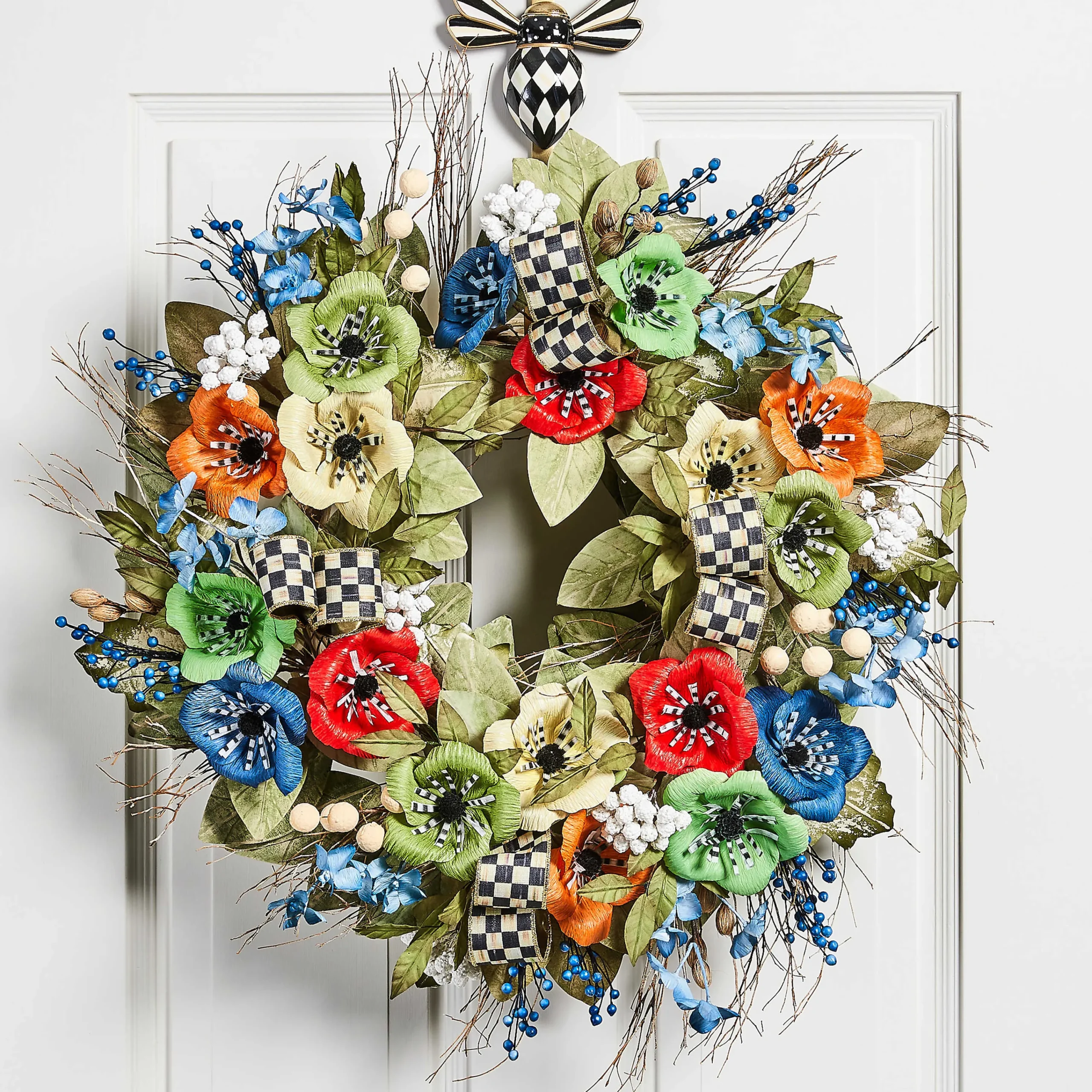 MacKenzie-Childs Avant Garden Wreath* Entryway & Porch