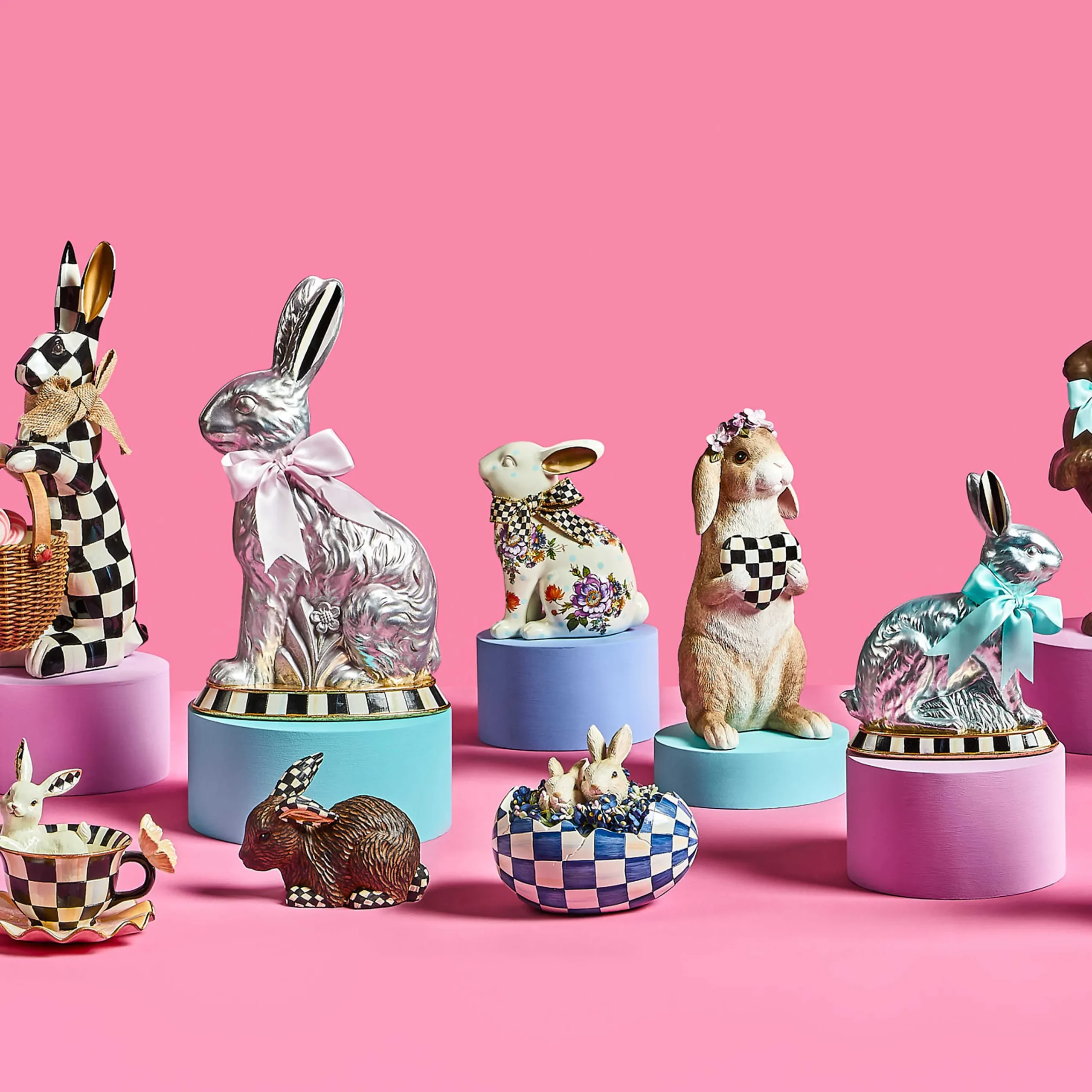 MacKenzie-Childs Baby Bunny - Brown* Room Accents