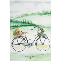 MacKenzie-Childs Bike Ride Dish Towel* Kitchen & Table Linens