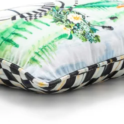 MacKenzie-Childs Bike Ride Lumbar Pillow* Pillows, Throws, & Cushions