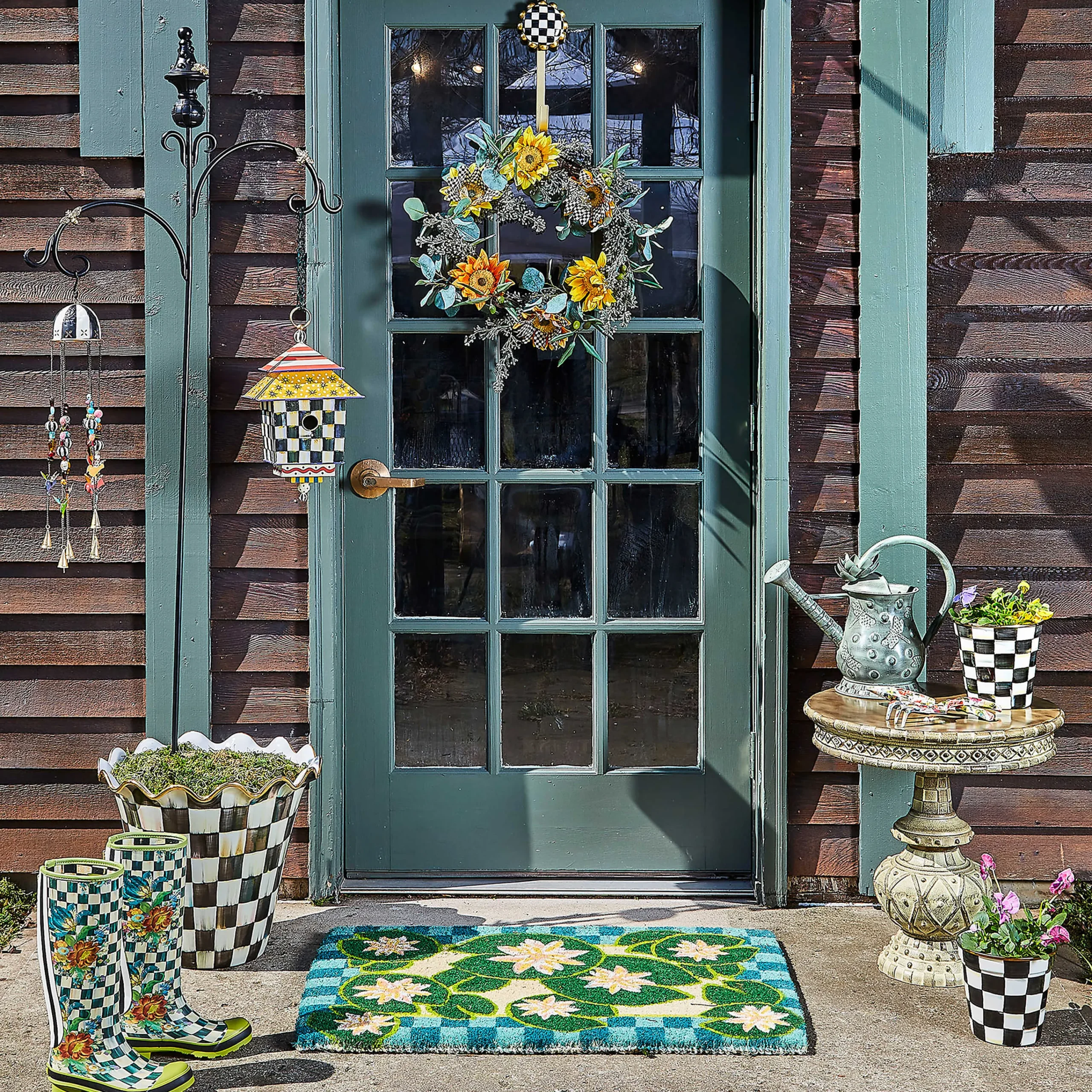 MacKenzie-Childs Bird And Beads Wind Chimes* Entryway & Porch