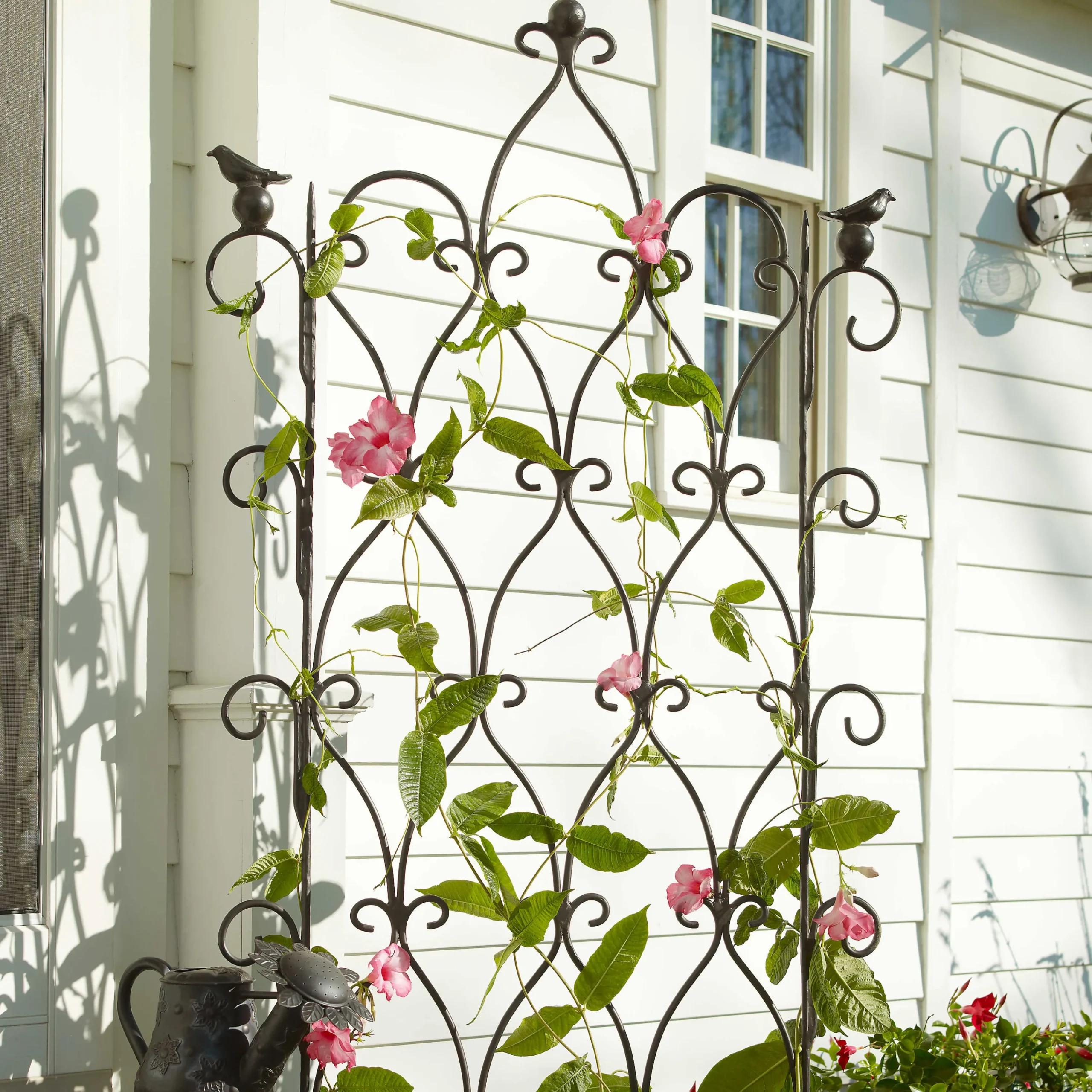 MacKenzie-Childs Bird On Ball Trellis* Garden Accessories