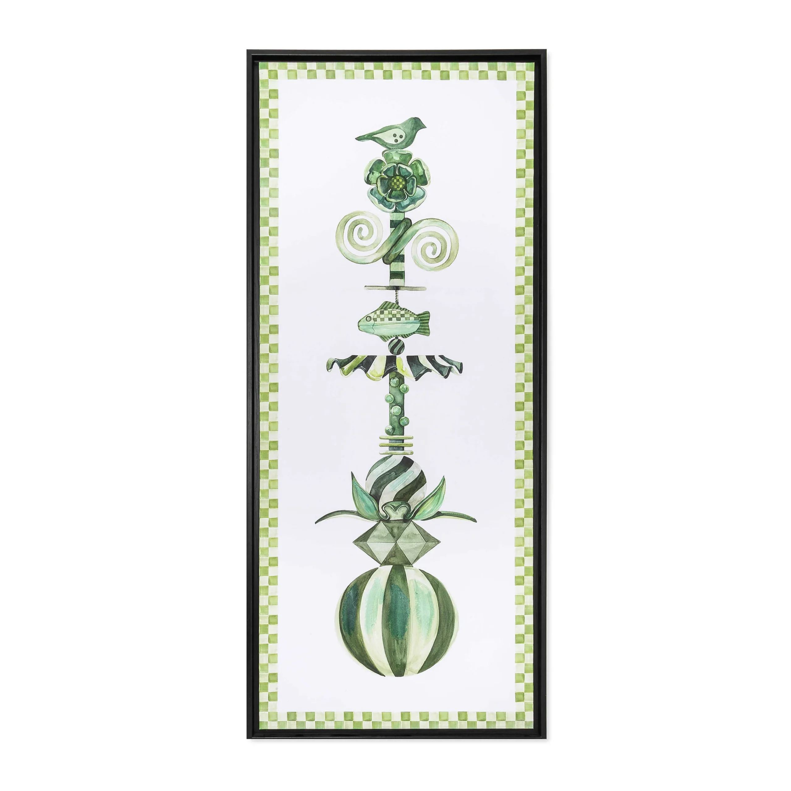 MacKenzie-Childs Bird Totem Wall Art* Room Accents