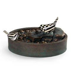 MacKenzie-Childs Bird Tranquility Fountain* Garden Accessories