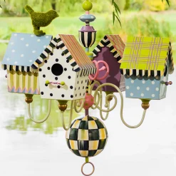 MacKenzie-Childs Birdhouse Chandelier* Garden Accessories