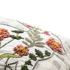 MacKenzie-Childs Blooming Bunny Pillow* Pillows, Throws, & Cushions