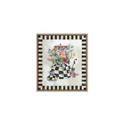MacKenzie-Childs Blooming Kettle Wall Art* Room Accents