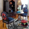MacKenzie-Childs Bluetopia Side Chair* Living Room