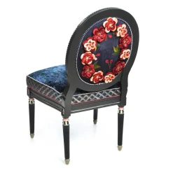 MacKenzie-Childs Bluetopia Side Chair* Living Room