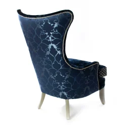 MacKenzie-Childs Bluetopia Wing Chair* Living Room