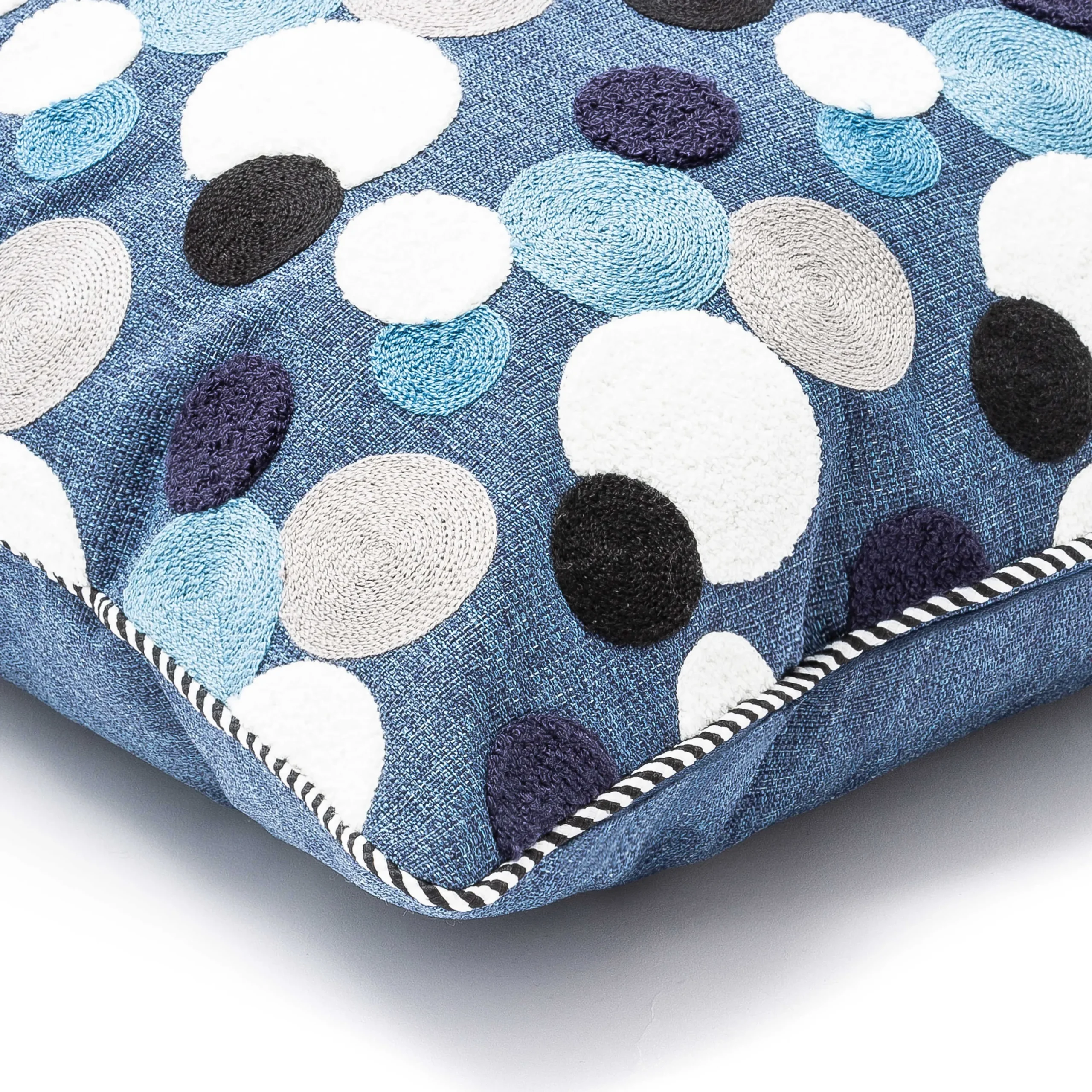 MacKenzie-Childs Boathouse Dot Outdoor Pillow* Outdoor Decor