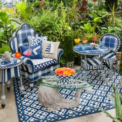 MacKenzie-Childs Boathouse Outdoor Cafe Chair* Outdoor Furniture
