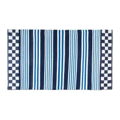 MacKenzie-Childs Boathouse Outdoor Striped Rug - 5' X 8'* Outdoor Rugs & Mats