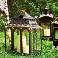 MacKenzie-Childs Busy Bee Lantern* Entryway & Porch