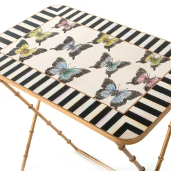 MacKenzie-Childs Butterfly Collection Cocktail Trays - Set Of 4* Living Room