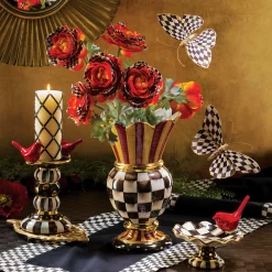 MacKenzie-Childs Butterfly Duo Wall Decor - Courtly Check* Room Accents