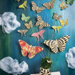 MacKenzie-Childs Butterfly Trio Wall Decor - Pond* Room Accents