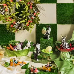 MacKenzie-Childs Cabbage Garden Bunny Bowl* Serveware