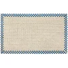 MacKenzie-Childs Cable Wool Sisal - Royal - 3' X 5' Rug* Rugs