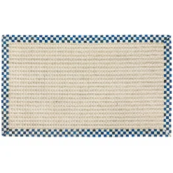 MacKenzie-Childs Cable Wool Sisal - Royal - 3' X 5' Rug* Rugs