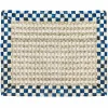MacKenzie-Childs Cable Wool Sisal - Royal - 2' X 3' Rug* Rugs