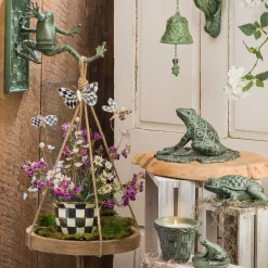 MacKenzie-Childs Capiz Bug Picks - Set Of 3* Greenery & Florals