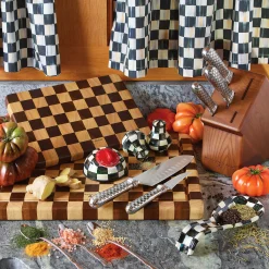 MacKenzie-Childs Check Chop Board* Kitchen Utensils & Tools