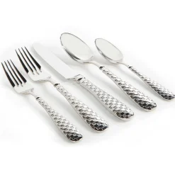 MacKenzie-Childs Check Flatware - 5-Piece Place Setting* Outdoor Entertaining