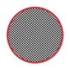 MacKenzie-Childs Check It Out Rug - 6' Round - Red* Rugs