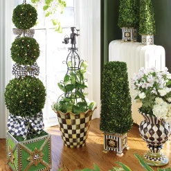 MacKenzie-Childs Cheltenham Thistle Urn* Pots & Planters