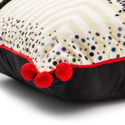 MacKenzie-Childs Chicken And Rooster Lumbar Pillow* Pillows, Throws, & Cushions