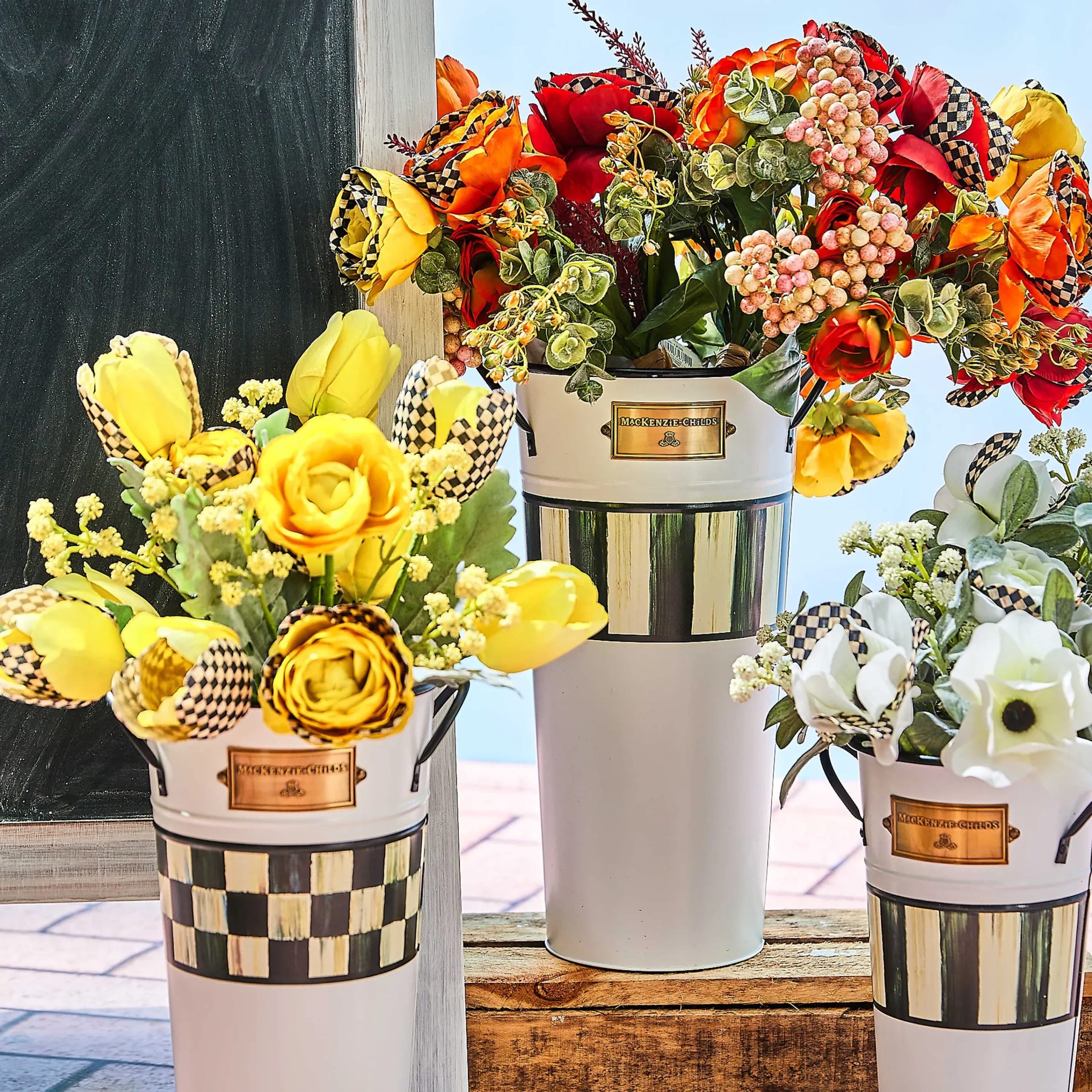 MacKenzie-Childs Courtly Anemone Bouquet* Greenery & Florals