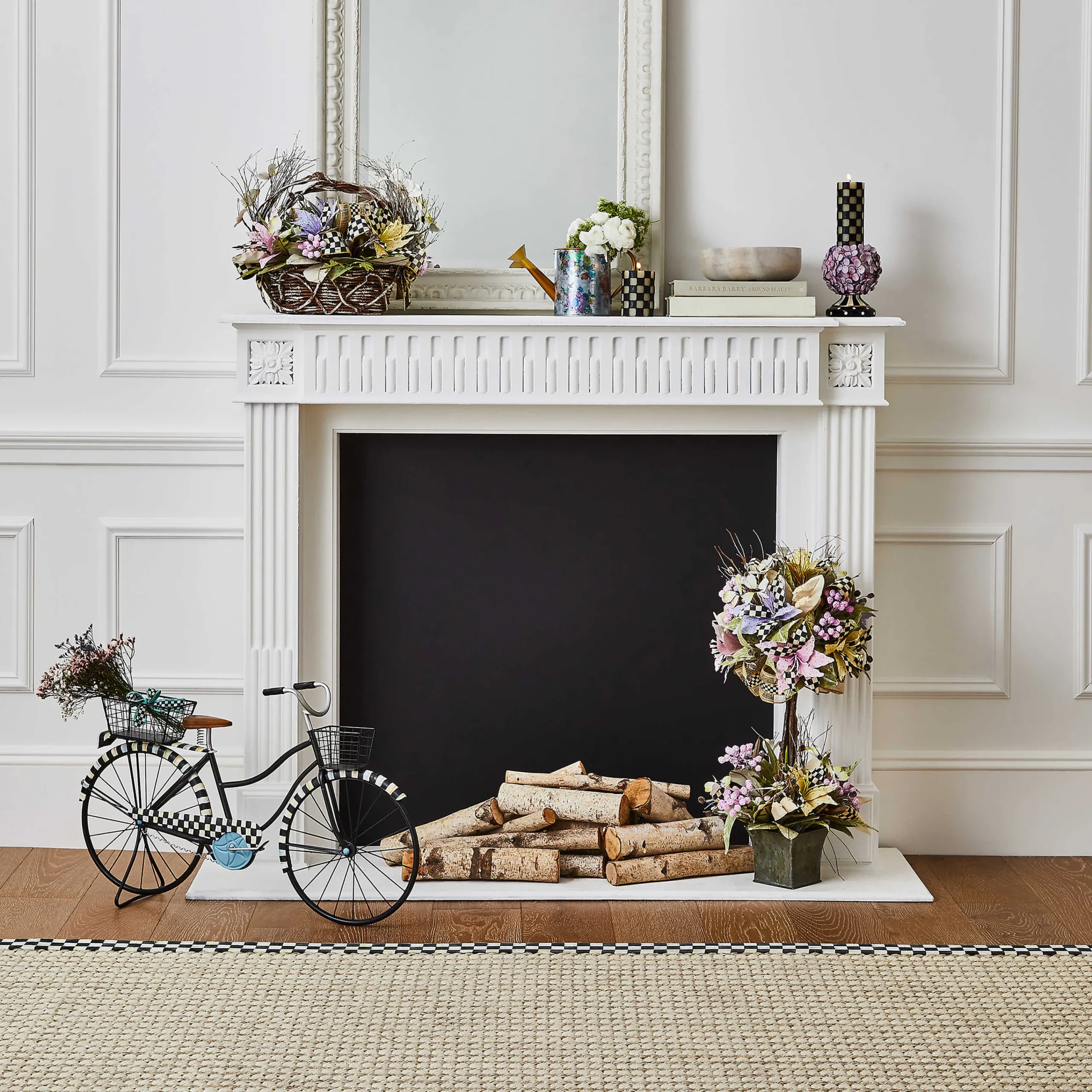 MacKenzie-Childs Courtly Bicycle* Room Accents
