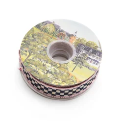 MacKenzie-Childs Courtly Check 1" Ribbon - Pink* Room Accents