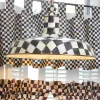 MacKenzie-Childs Courtly Check Barn Pendant Lamp - 18"* Lighting