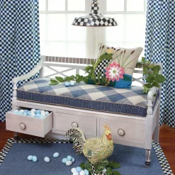 MacKenzie-Childs Courtly Check Barn Pendant Lamp - 18