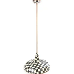 MacKenzie-Childs Courtly Check Barn Pendant Lamp - 18