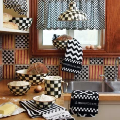 MacKenzie-Childs Courtly Check Barn Pendant Lamp - 12