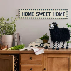 MacKenzie-Childs Courtly Check Black Sheep - Small* Room Accents